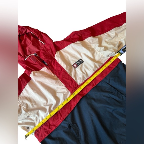 Vintage Ralph Lauren Chaps Red White Blue USA Windbreaker, Size Large - Picture 8 of 14